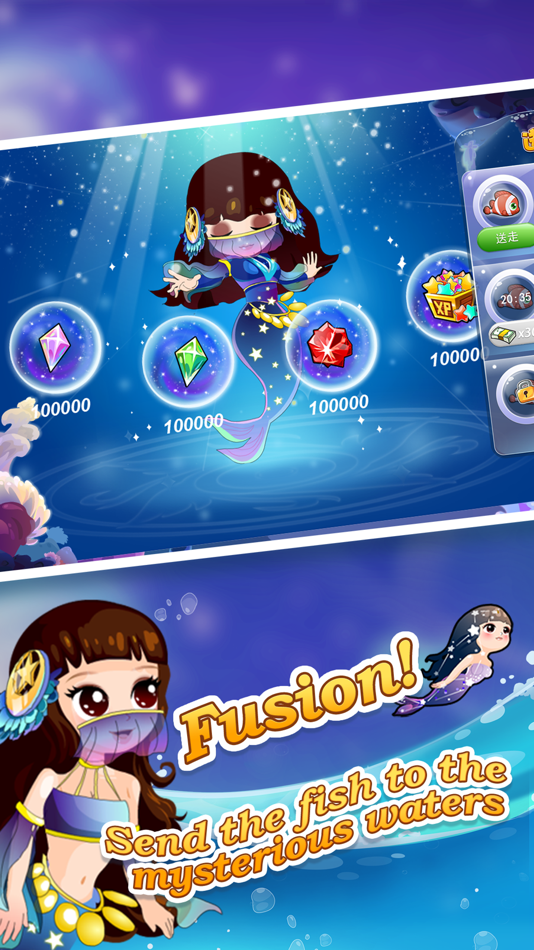 #3. Happy Fish + (iOS) 由: Eureka Creation Limited