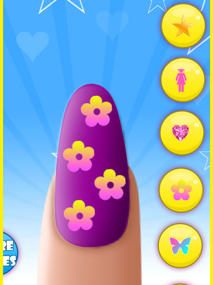 Nails Art Girl Manicure