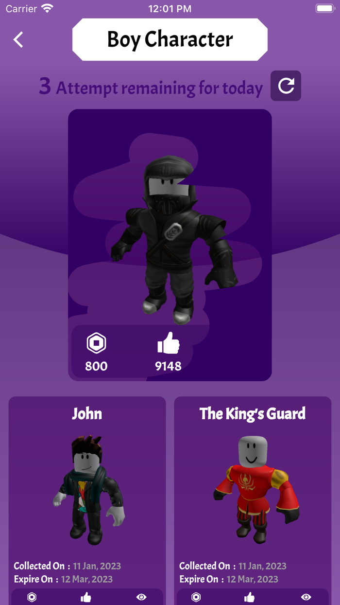 Robux Loto Points for Roblox