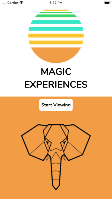 Magic Experiences app screenshot