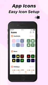 magic theme-custom home screen iphone screenshot 4