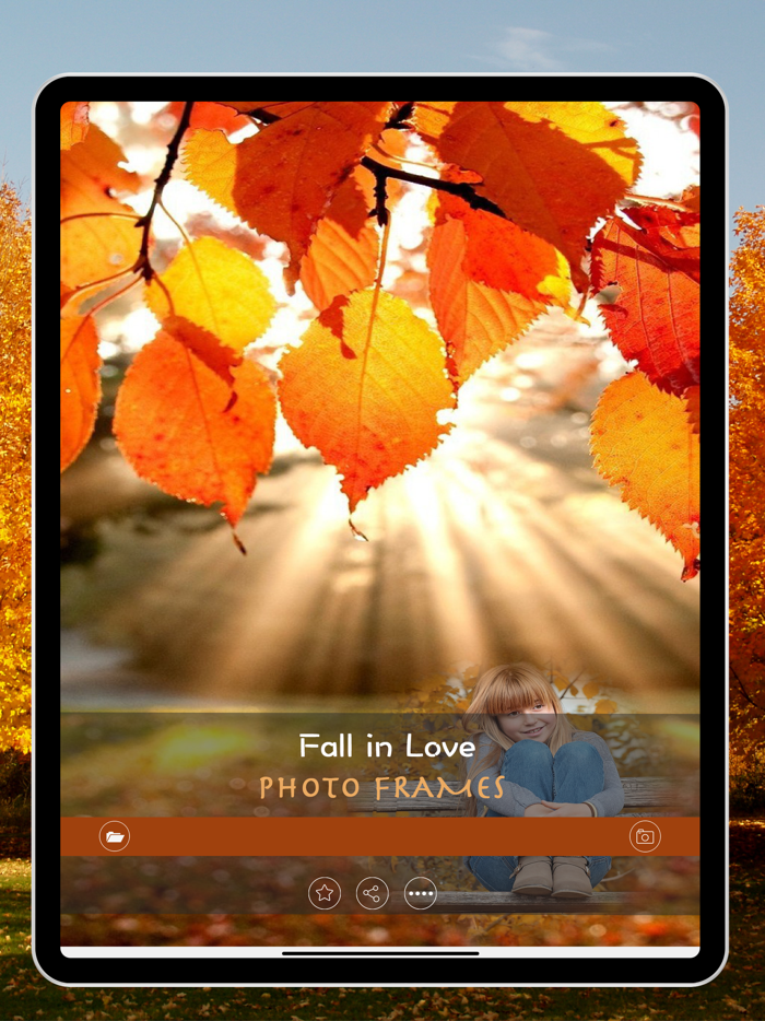Fall in Love Photo Frames