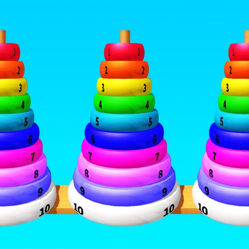 Hanoi Tower 3D -Joy Puzzle