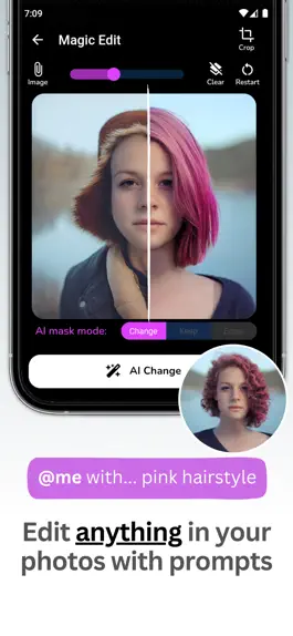 Game screenshot iSee Editable AI Avatars & Art hack