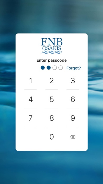 First National Bank of Osakis Screenshot