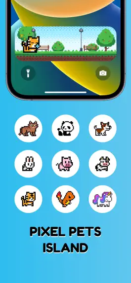 Game screenshot Pixel Pets - Widgets & Island apk