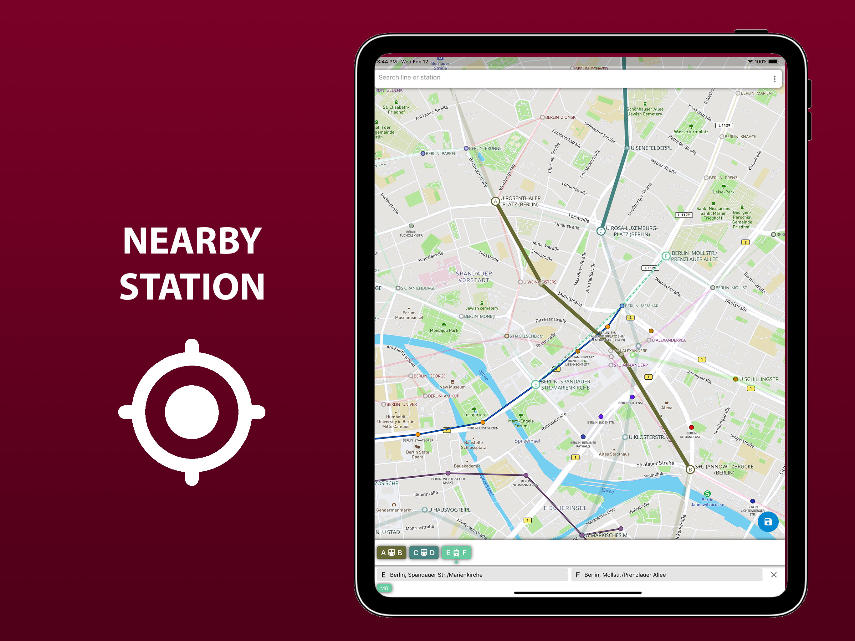 Public transport map Berlin screenshot 14