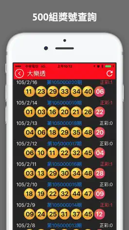 Game screenshot 樂透+ 台灣樂透彩券 apk