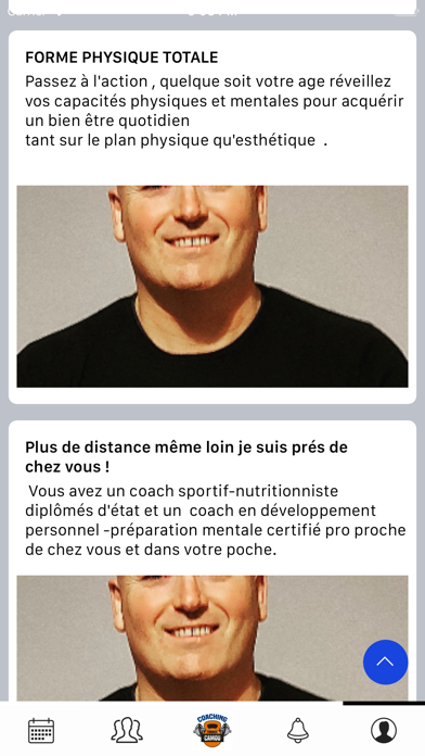COACHING FABRICE CAMOU Screenshot
