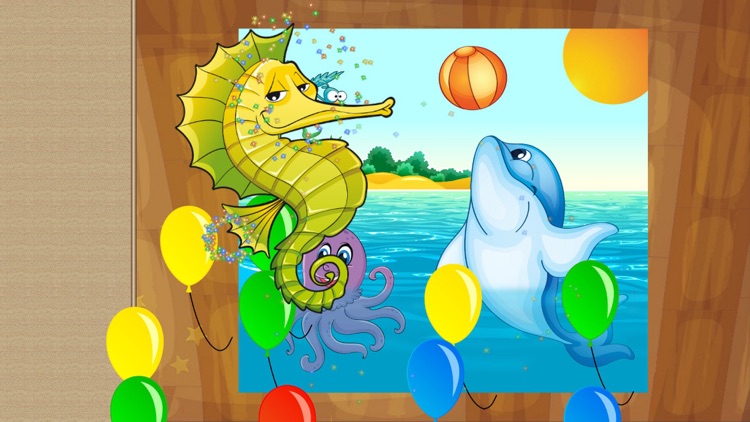 Sea Puzzles Fun Games for Kids screenshot-3