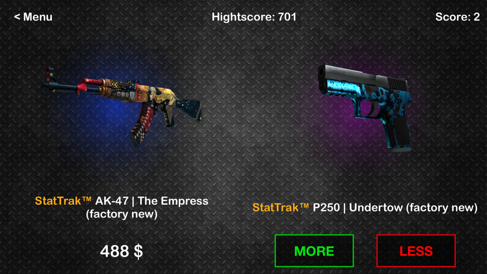 #7. CS:GO Quiz (iOS) By: Dmitry Koliush