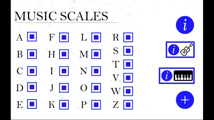 Music Scales.
