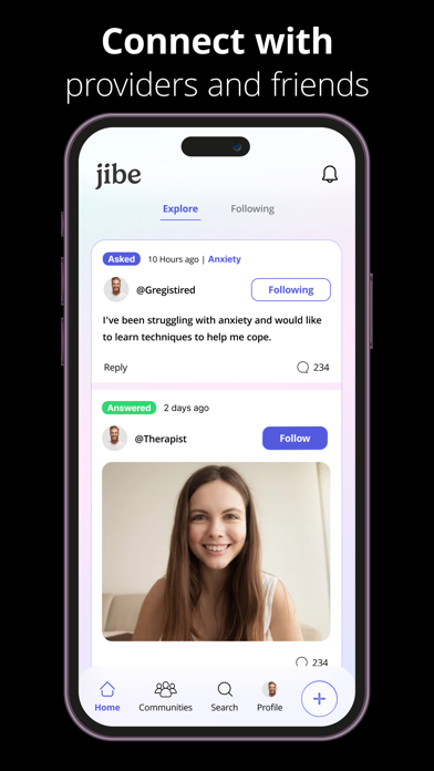 Jibe - Share the Health Screenshot