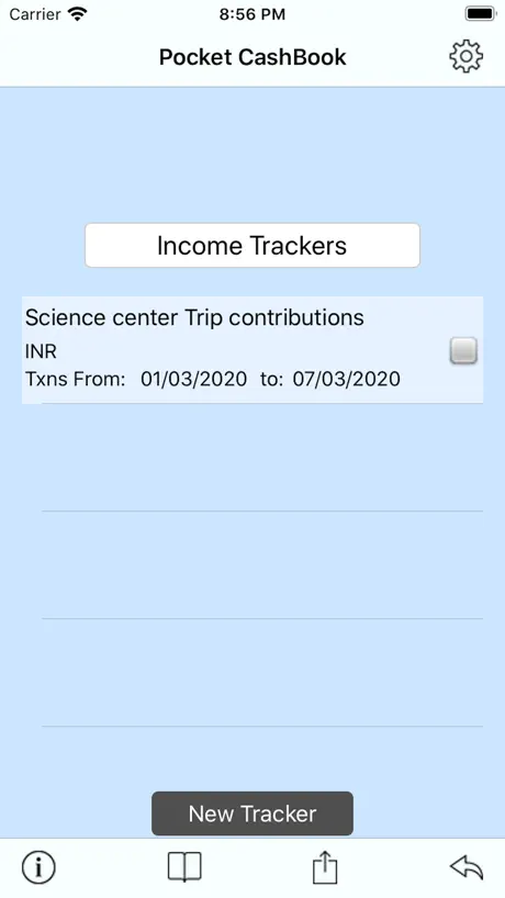 Pocket CashBook