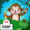 Monkey Word Guess (Multi-User) - iPadアプリ