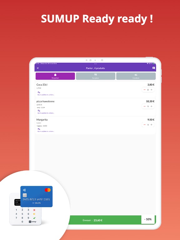 Take orders POS Print System iPad screenshot 4 - Business app