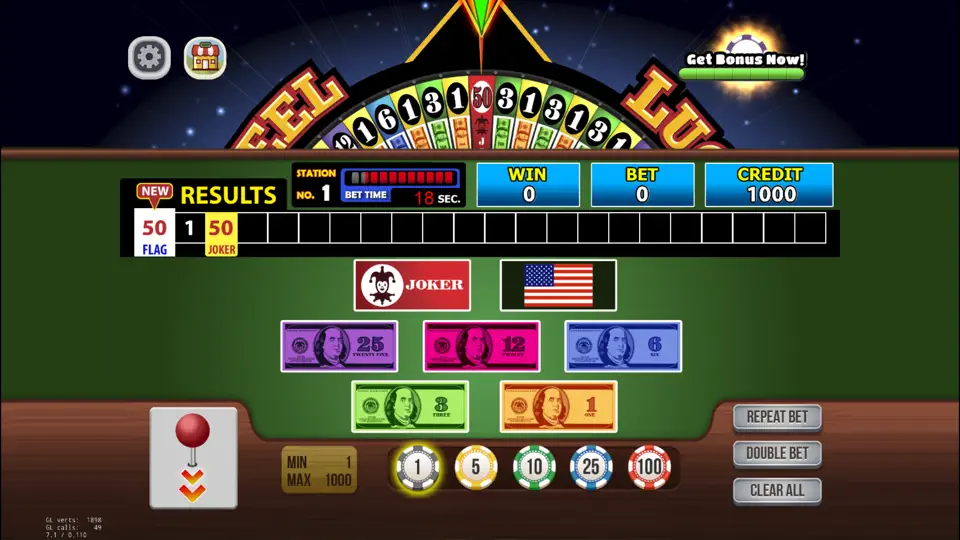 Las Vegas Slot Machine Wheel iPhone-skjermbilde 2
