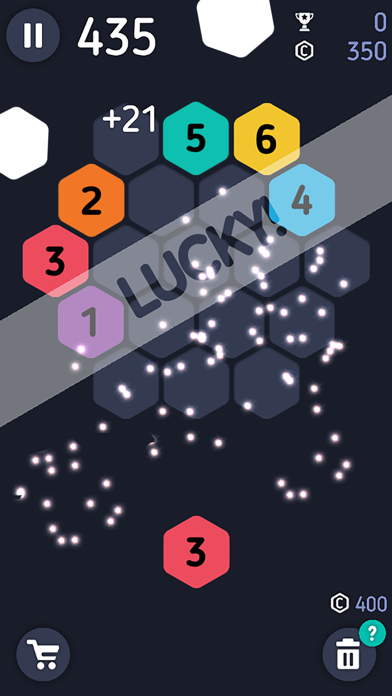 Screenshot #2 pour Make7! Hexa Puzzle