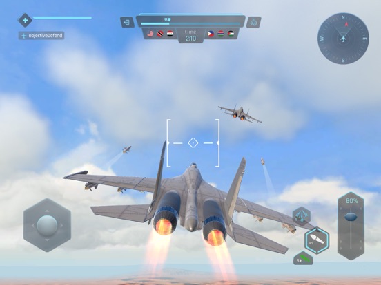 Screenshot #6 pour Sky Warriors : Jeux d'Avion 3D