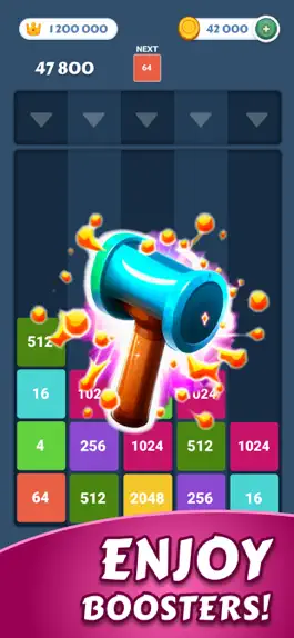 Game screenshot Join Numbers x2 Blocks Merge apk