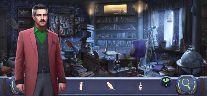 Edgar Poe Find Hidden Objects