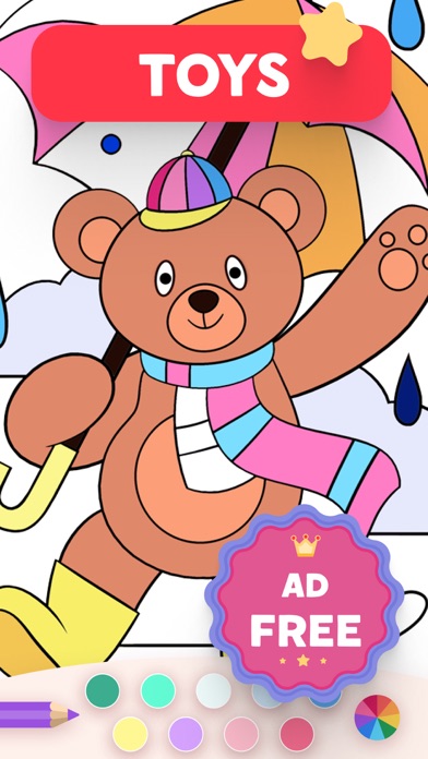 Coloring Book for Girls Kids 5 Screenshot