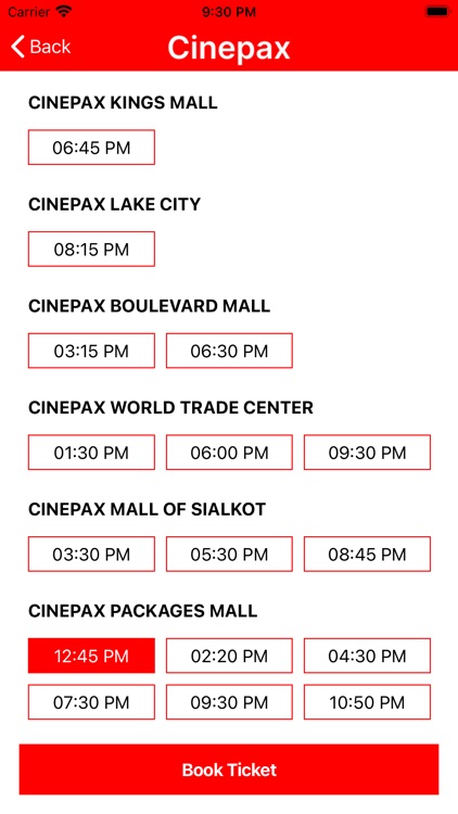 Cinepax - Movie Tickets