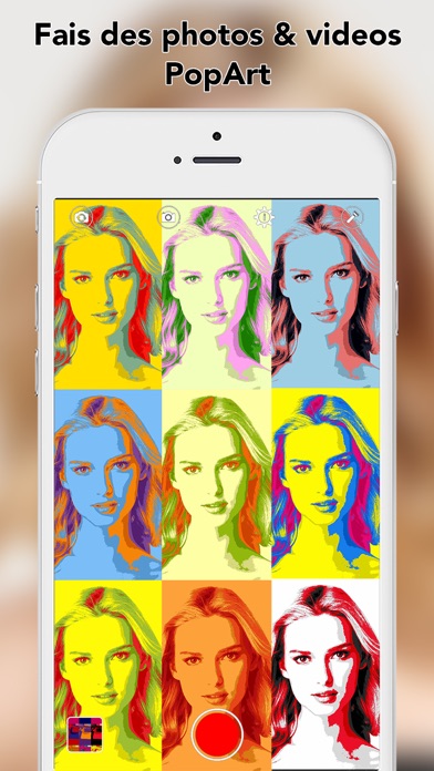 Screenshot #1 pour PopArt FX Camera