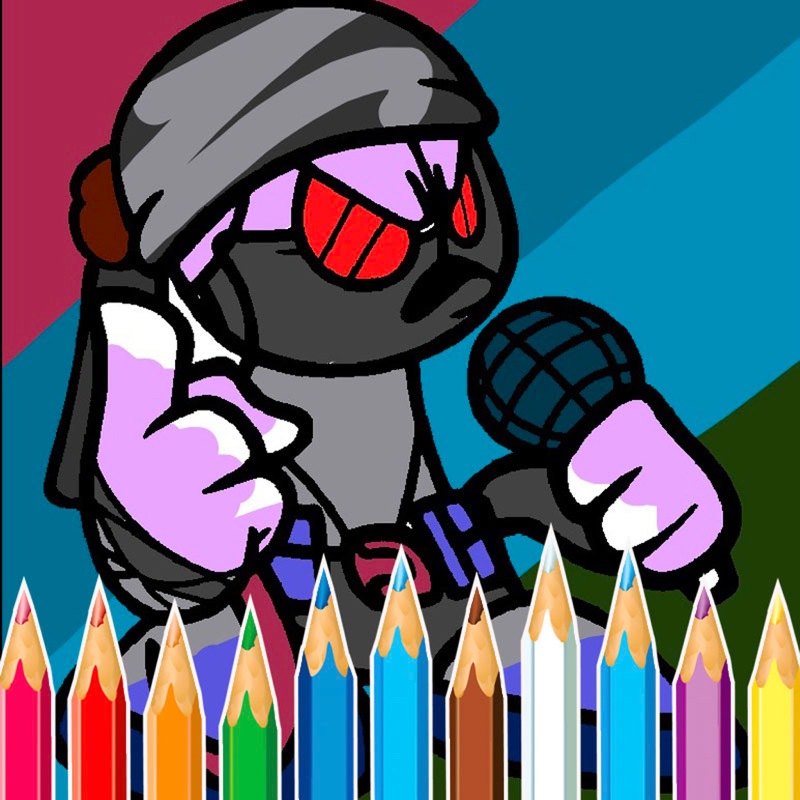 Coloring Book for Funkin Night