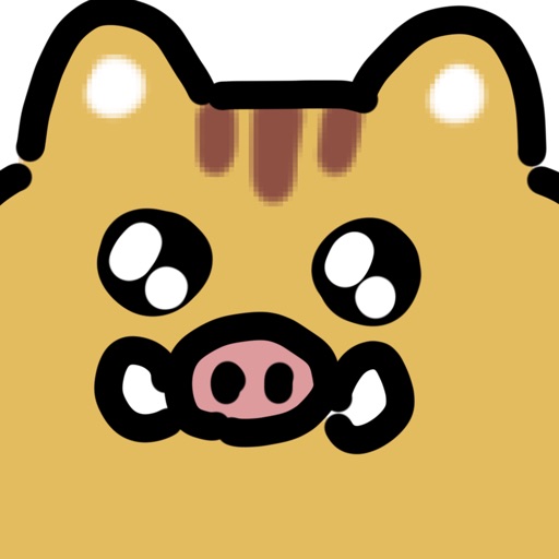 animated boar sticker