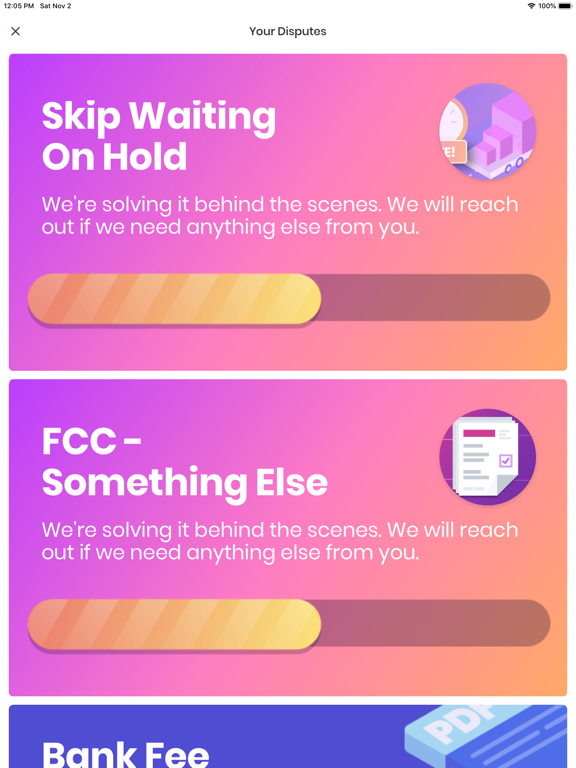DoNotPay iPad screenshot 3 - Utilities app