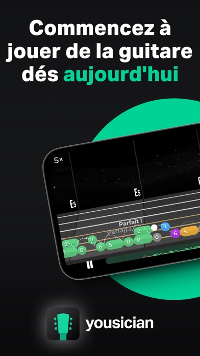 Screenshot #1 pour Yousician apprendre la guitare