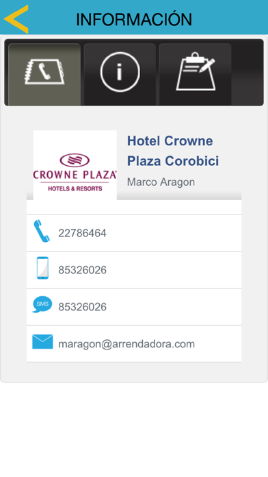 REPÓRTESE MÓVIL CRM Screenshot