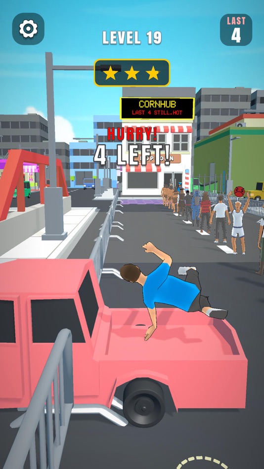 #6. Queue Jumping (iOS) Podle: Rollic Games