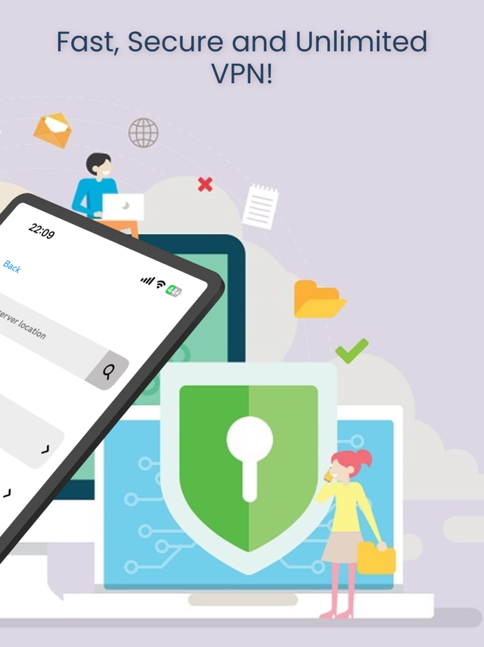 Start VPN Fast and Secure VPN