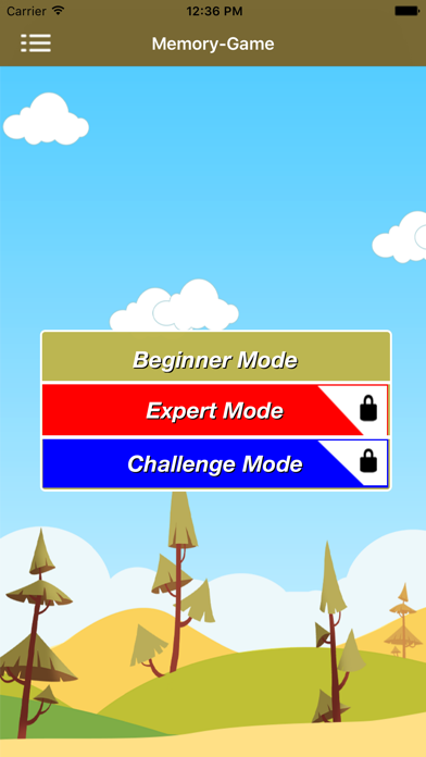Memory-Game Screenshot
