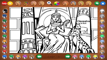 World History Coloring Book Screenshot