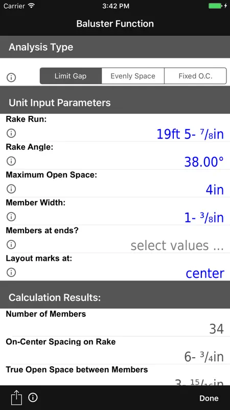 BuildCalc screenshot 4 of 5