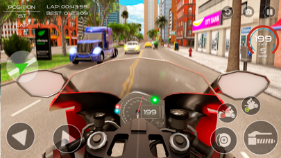 Extreme Motorbike City Race Screenshot