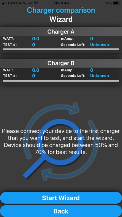 Amperes 4- battery charge info screenshot-7