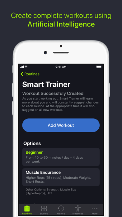 SmartGym: Gym & Home Workouts Screenshot