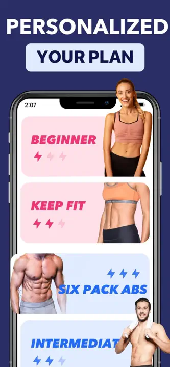 Lose Belly Fat at Home : capture d’écran 2 sur 6