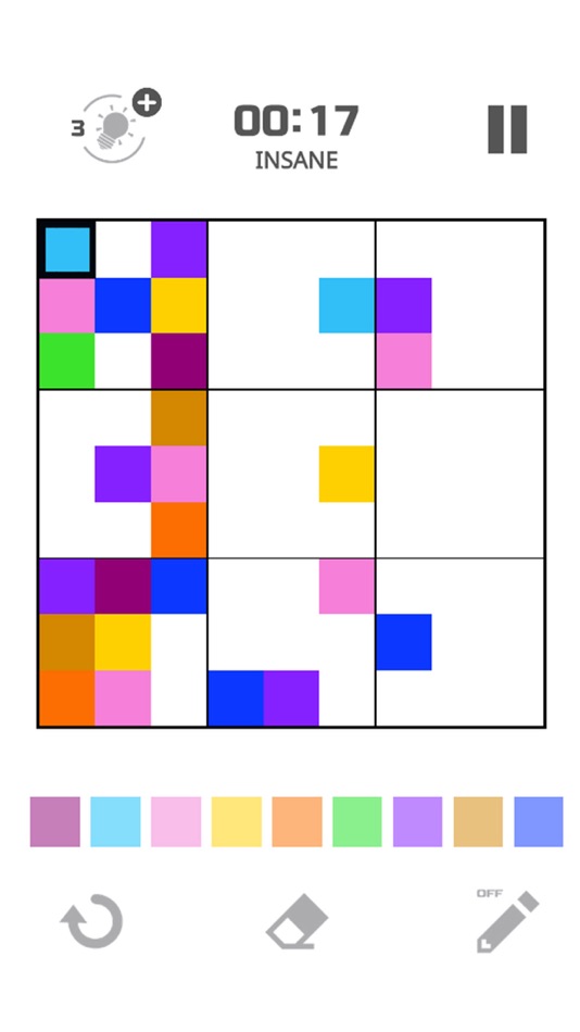 #4. Only 1 color per line (iOS) 由: PLAYTOUCH
