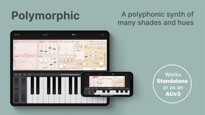 Screenshot #1 pour Syndt - Polyphonic Synthesizer