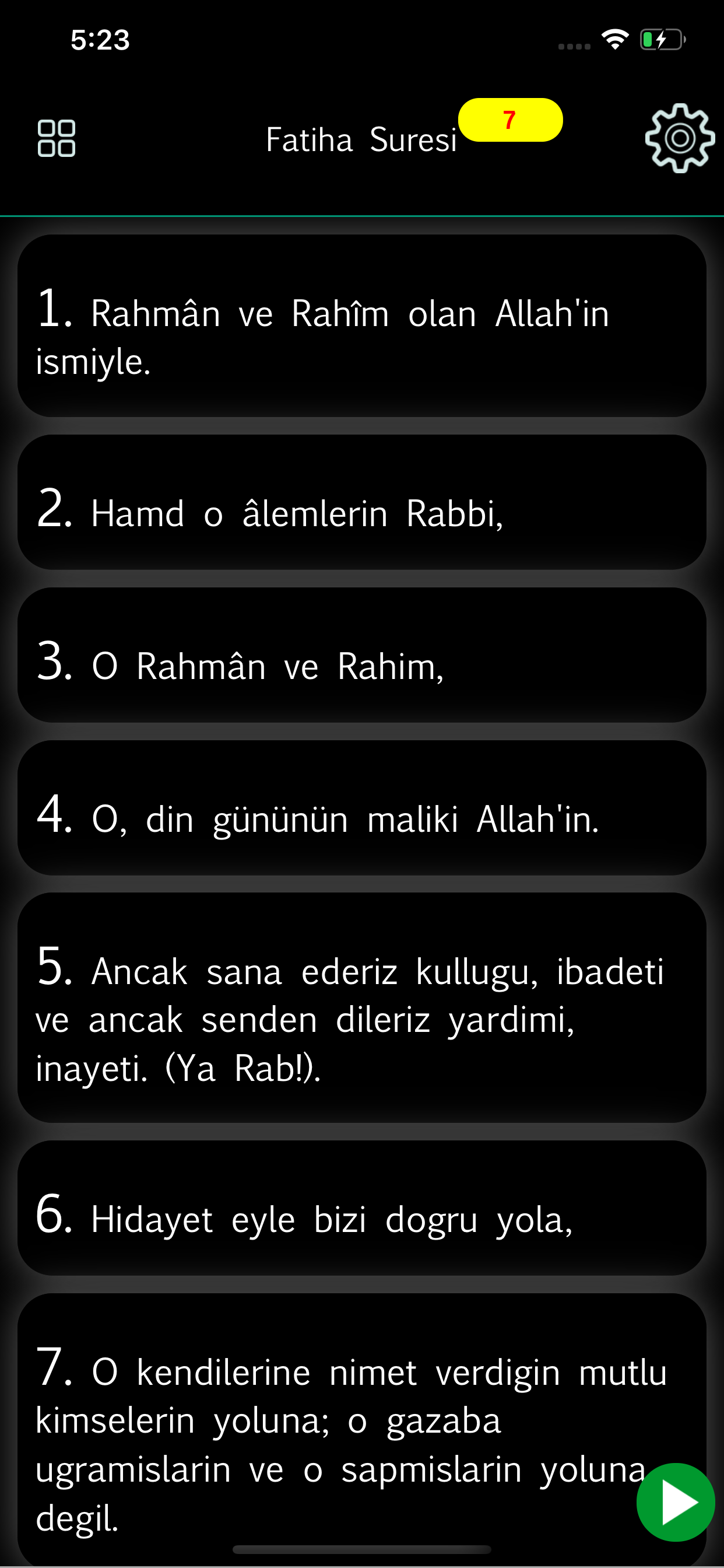 Turkish Quran - Holy Qu'ran