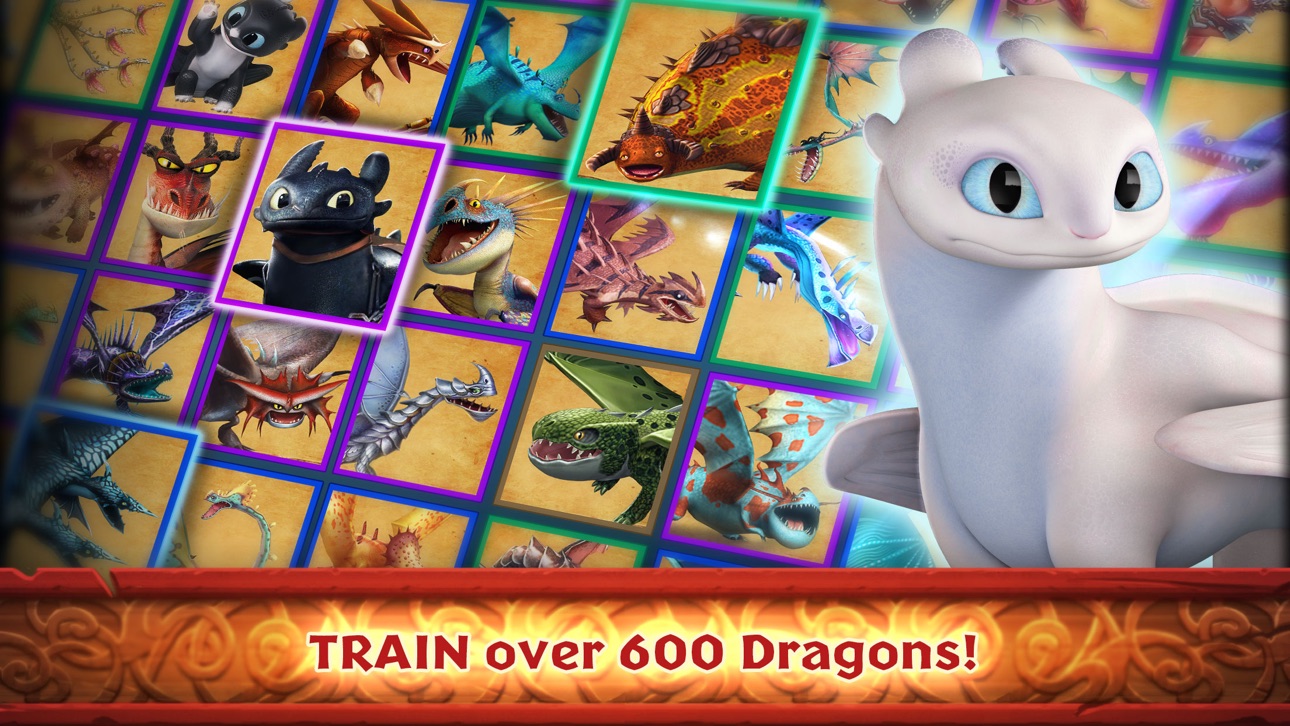 Dragons: Rise of Berk iOS Mod IPA screenshot 2 - iOS game interface