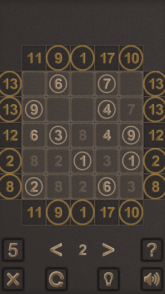 #3. Numbers Sigma Puzzle (iOS) 由: Ruslan Goncharenko