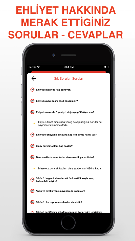 #5. ehliyet Sınav Sorular 2022 PRO (iOS) 由: Emre Gurses