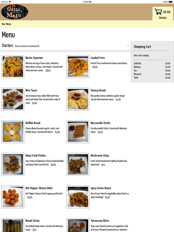 Screenshot #4 pour Grill On Main