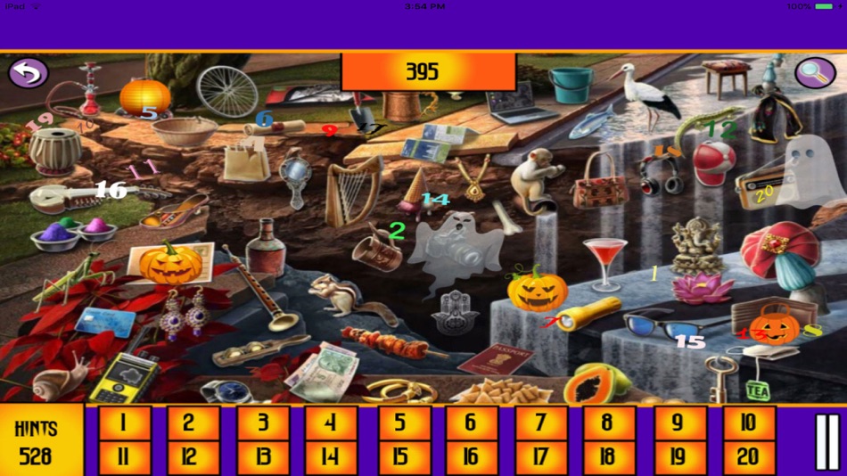 #3. Hidden Object:Halloween Number (iOS) By: Hiren Patel